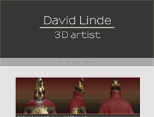 Tablet Screenshot of davidlinde.com